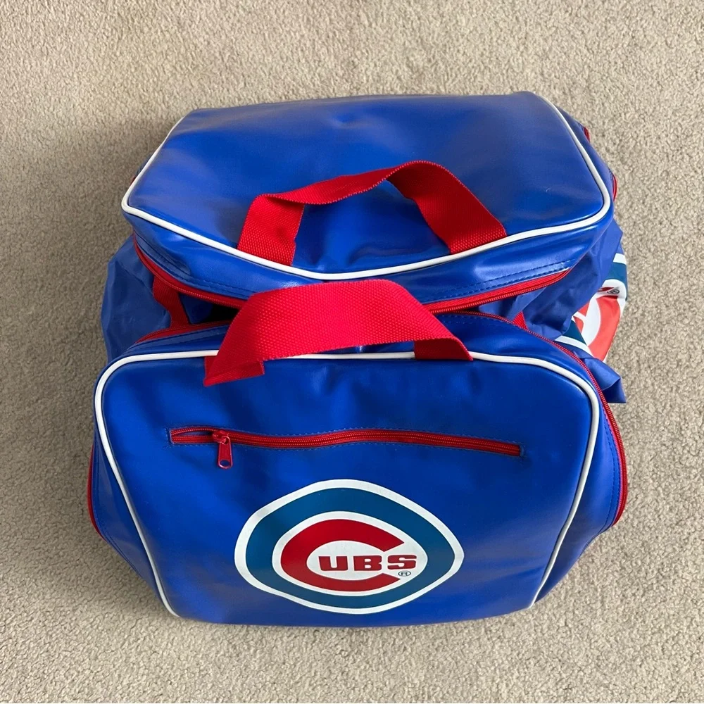 Vintage 70s Chicago Cubs Deadstock The Stadium Seat Cushion Sport Bag Give Away